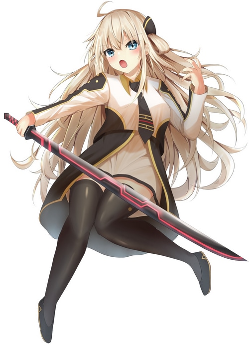 Sky Striker Ace - Raye with a Katana