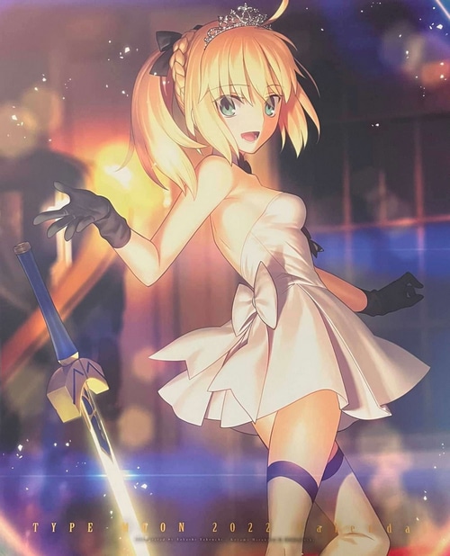 Saber Lily with Excalibur from Fate/Grand Order