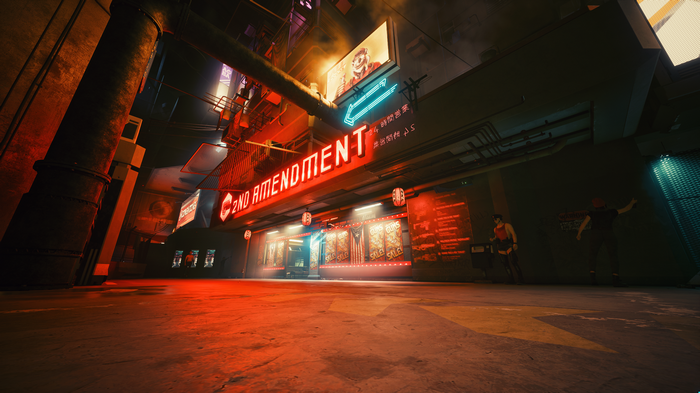 Cyberpunk 2077 2nd Amendment Gun Shop