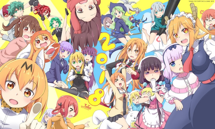 Anime Characters 2018 Crossover