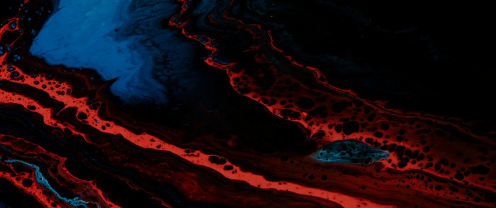 4K abstract psychedelic fluid art