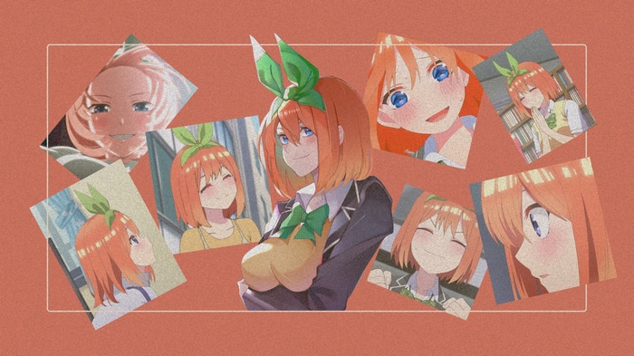 Nakano Yotsuba from 5-toubun no Hanayome Collage