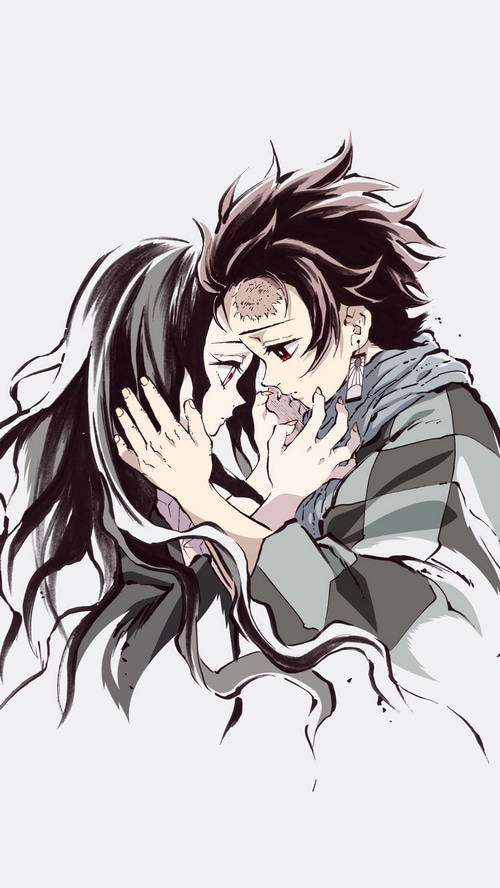 Tanjiro and Nezuko from Kimetsu no Yaiba