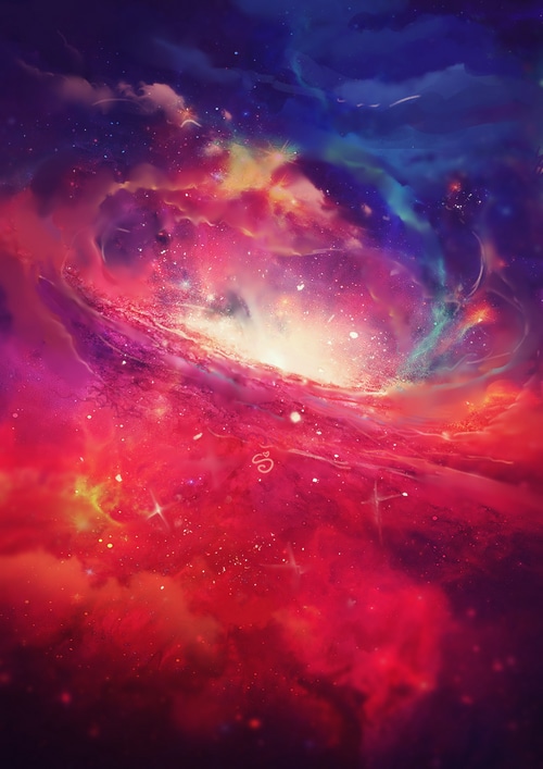 4K Space Galaxy Nebula