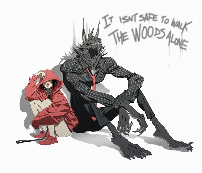 Little Red Riding Hood and the Wolf