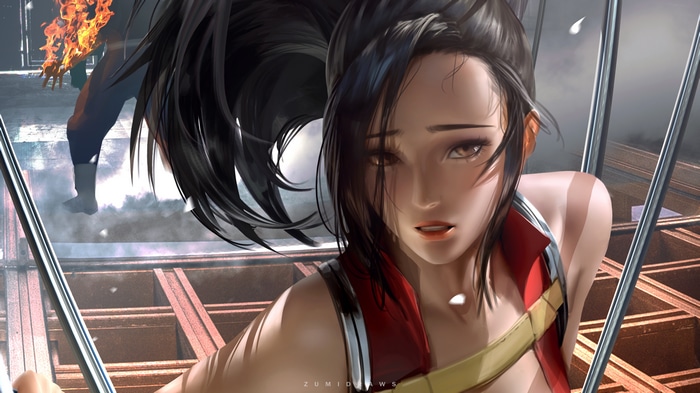 4K Momo Yaoyorozu in Boku no Hero Academia