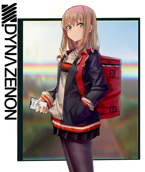 Minami Yume from SSSS.Dynazenon with a delivery bag
