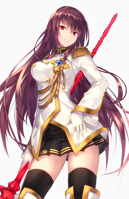 Scathach from Fate/Grand Order fan art