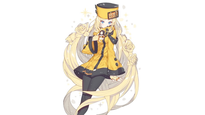 Millia Rage from Guilty Gear with blonde hair