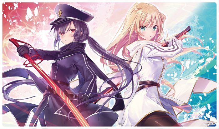 Anime girls with swords