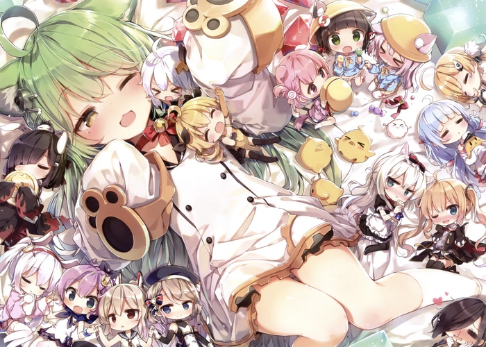 Azur Lane Characters and Bullins