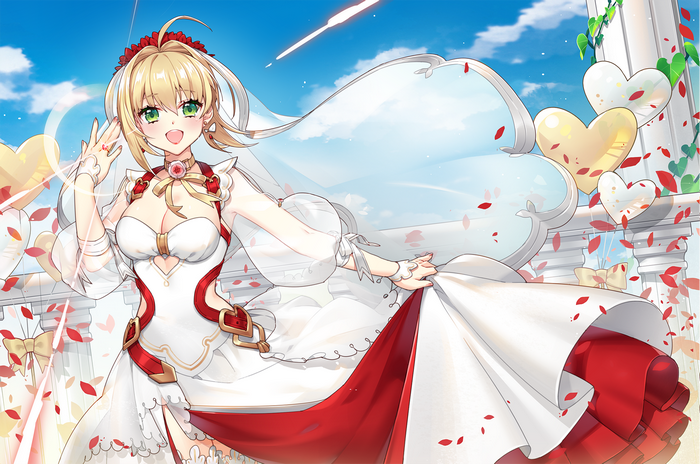Nero Claudius in a Wedding Dress
