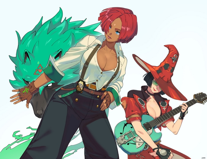 I-No and Giovanna from Guilty Gear Strive
