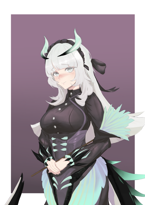 Chamber Dragonmaid from Yu-Gi-Oh! Fan Art