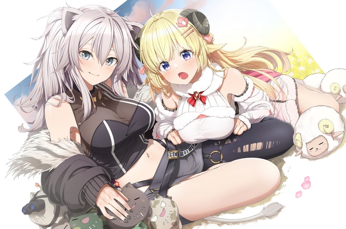 4K Shishiro Botan and Tsunomaki Watame