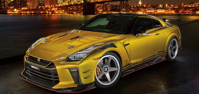 4K Yellow Nissan GT-R by Top Secret