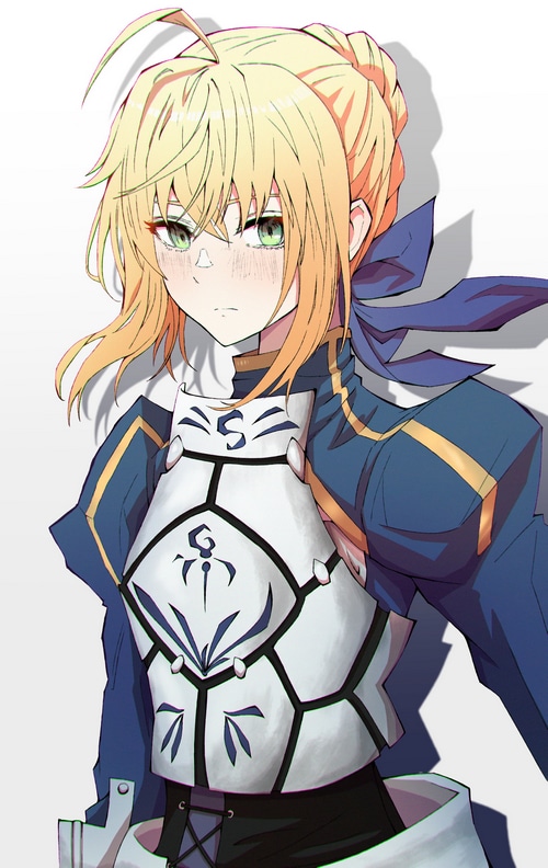 Artoria Pendragon from Fate/Stay Night fan art