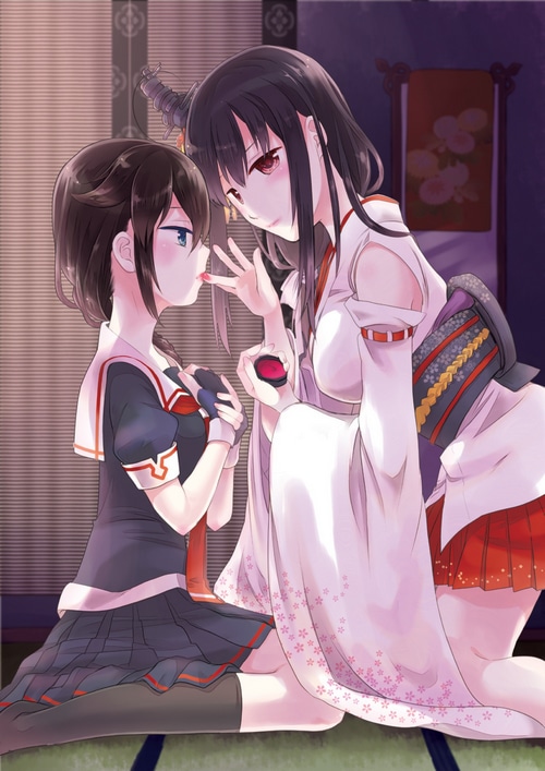 Yamashiro and Shigure from Kantai Collection
