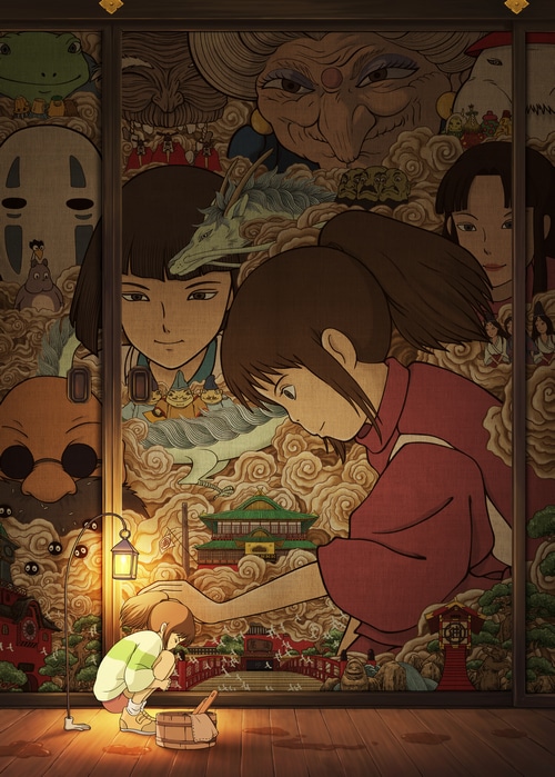 Spirited Away: Chihiro and Haku