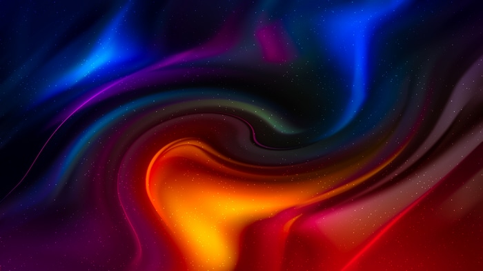 4K Abstract Colorful Swirls