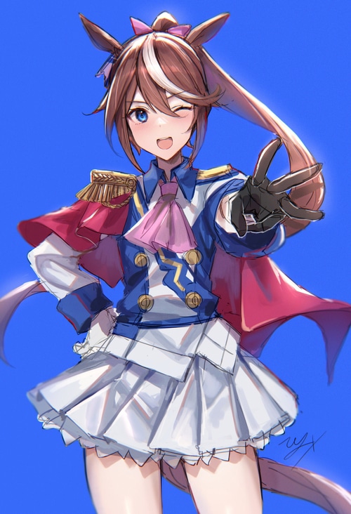 Tokai Teio from Uma Musume Pretty Derby fan art