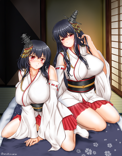 Fusou and Yamashiro from Kantai Collection