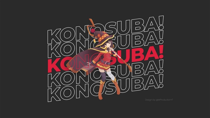 Megumin from Kono Subarashii Sekai ni Shukufuku wo! 4K