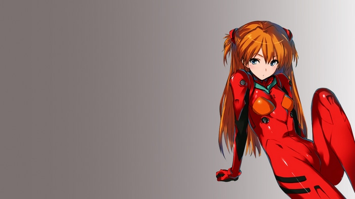 Asuka Langley Soryu in red plugsuit
