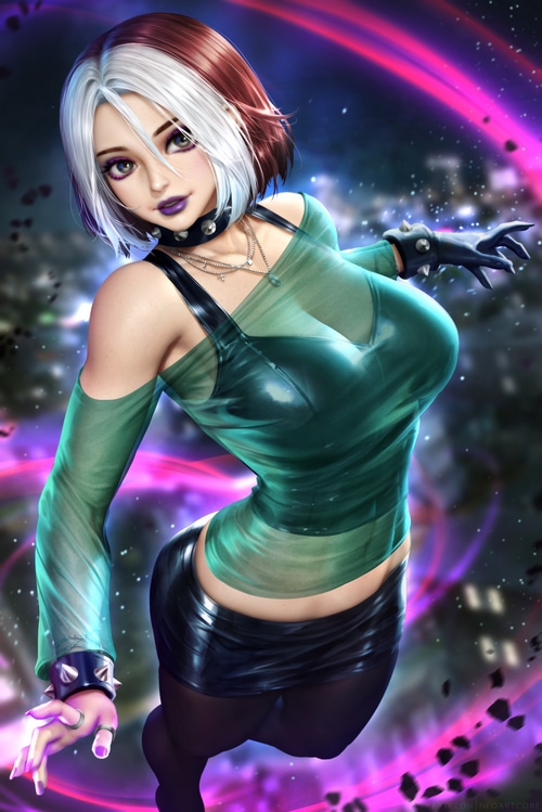 Rogue from X-Men fan art by NeoArtCorE