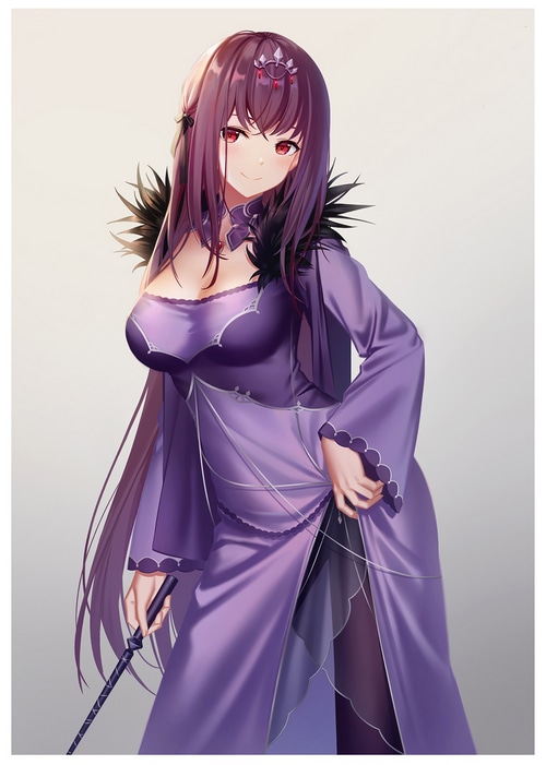 Scathach Skadi from Fate/Grand Order fan art