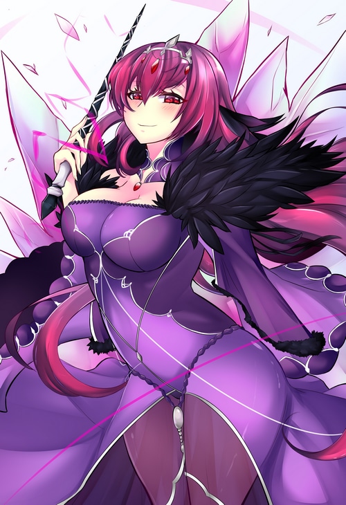 Scathach Skadi from Fate/Grand Order fan art