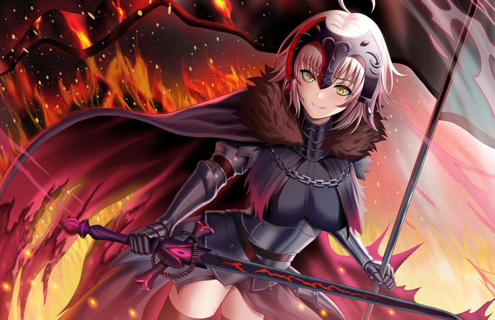4K Jeanne d'Arc (Alter) from Fate/Grand Order fan art