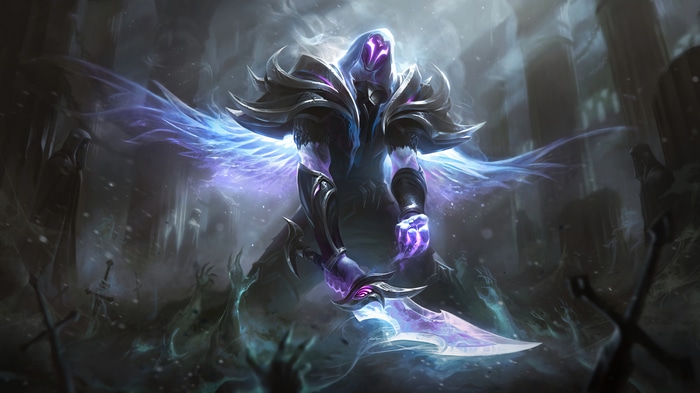 4K League of Legends Ashen Knight Pyke