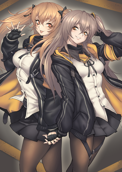 UMP9 and UMP45 from Girls Frontline