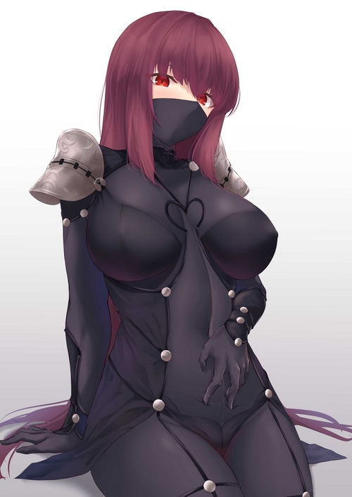 Scathach fan art from Fate/Grand Order