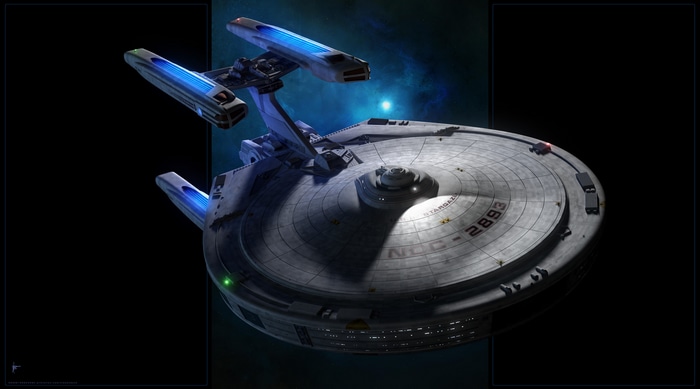 USS Stargazer NCC-2893 Starship from Star Trek