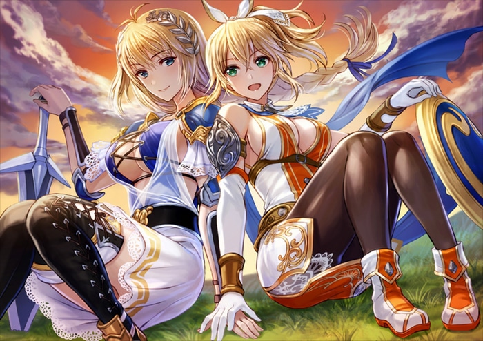 Sophitia and Cassandra Alexandra from Soul Calibur 6