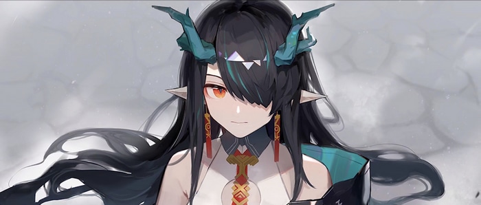 Dusk from Arknights artwork