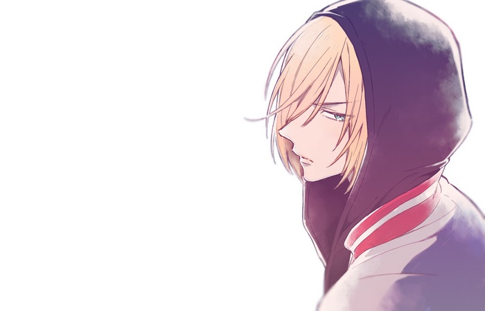 Yuri Plisetsky in a hoodie