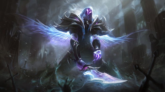 Ashen Knight Pyke from League of Legends