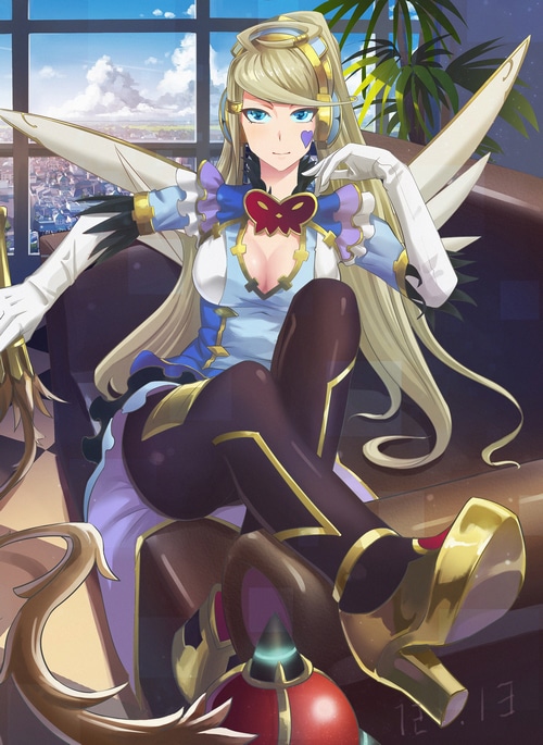 Trickstar Holly Angel from Yu-Gi-Oh! VRAINS