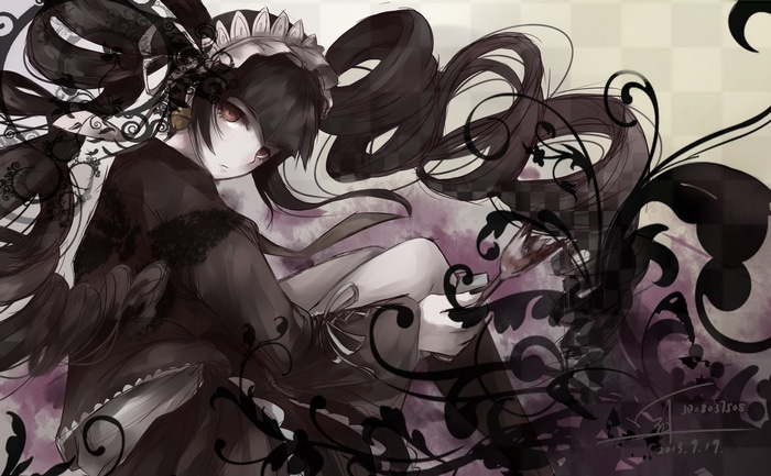 Celestia Ludenberg from Danganronpa