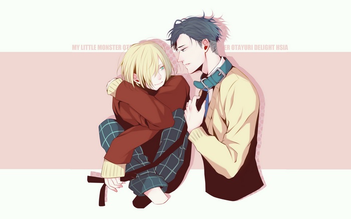 Yuri Plisetsky and Otabek Altin from Yuri!!! On Ice