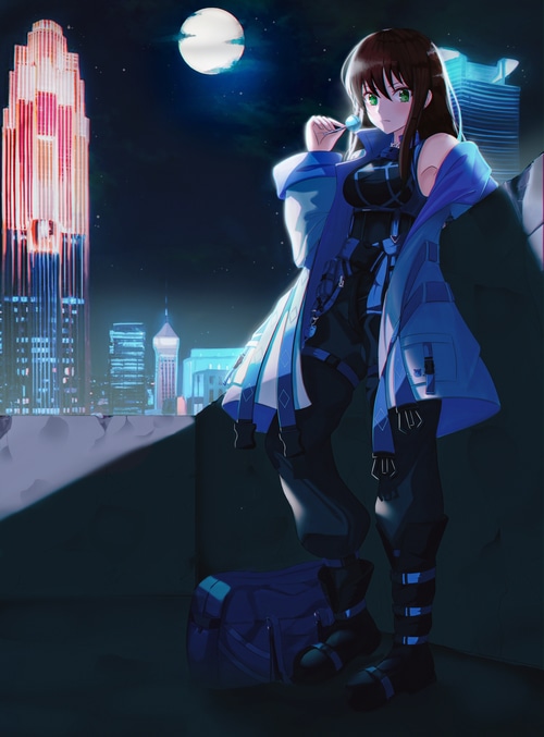 4K THE iDOLM@STER: Cinderella Girls fan art of Shibuya Rin