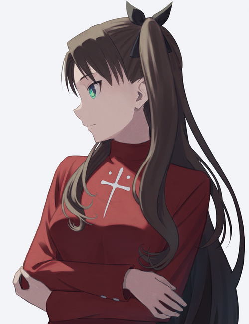 Tohsaka Rin from Fate/Stay Night fan art