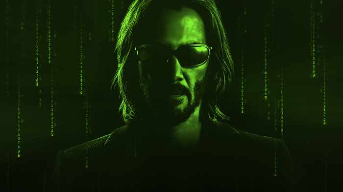Keanu Reeves in The Matrix Resurrections