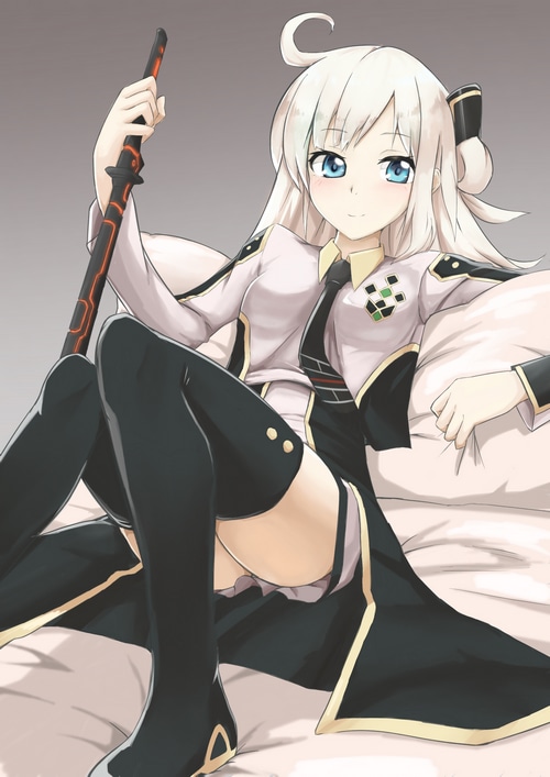Sky Striker Ace - Raye fan art with blonde hair