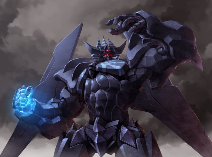 Obelisk the Tormentor from Yu-Gi-Oh! artwork