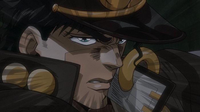 Jotaro Kujo from JoJo's Bizarre Adventure