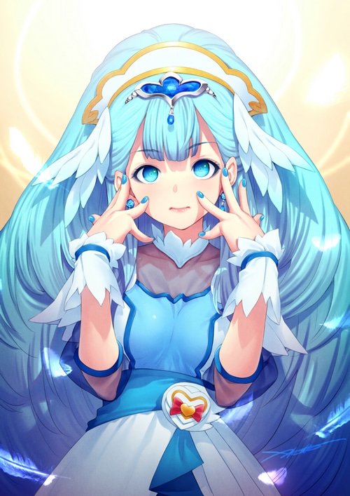 Pretty Cure Artwork by Kazuma Muramasa